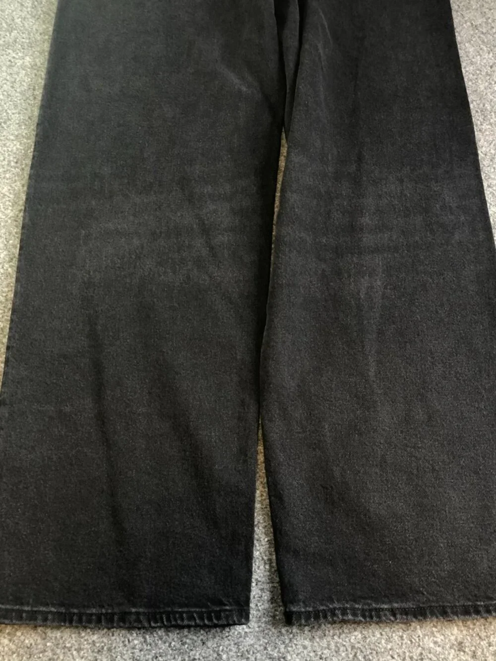 American Eagle Airflex+ Jeans Mens 32x34 Black Baggy Loose Skate Stretch